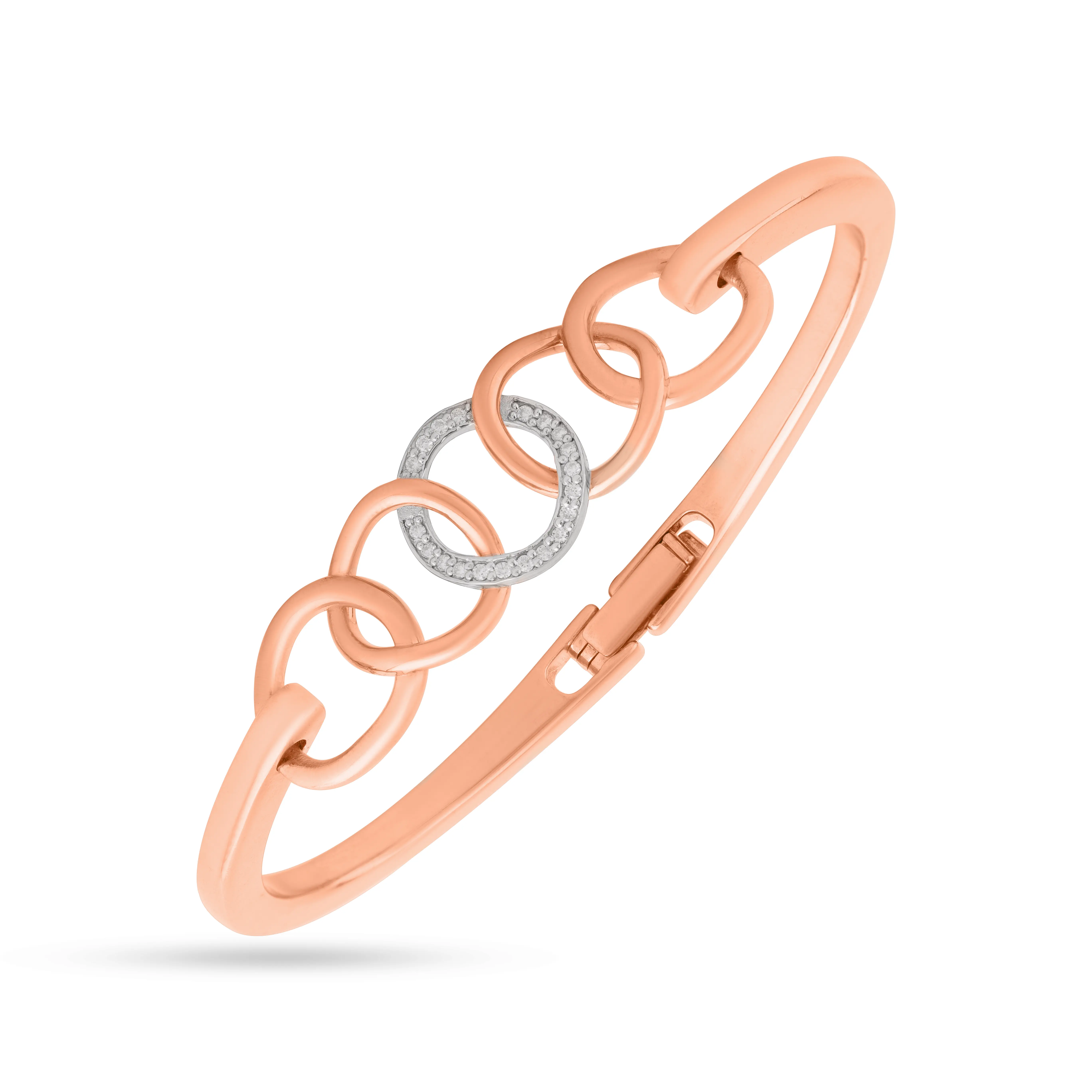 Rosé Harmony Bangle