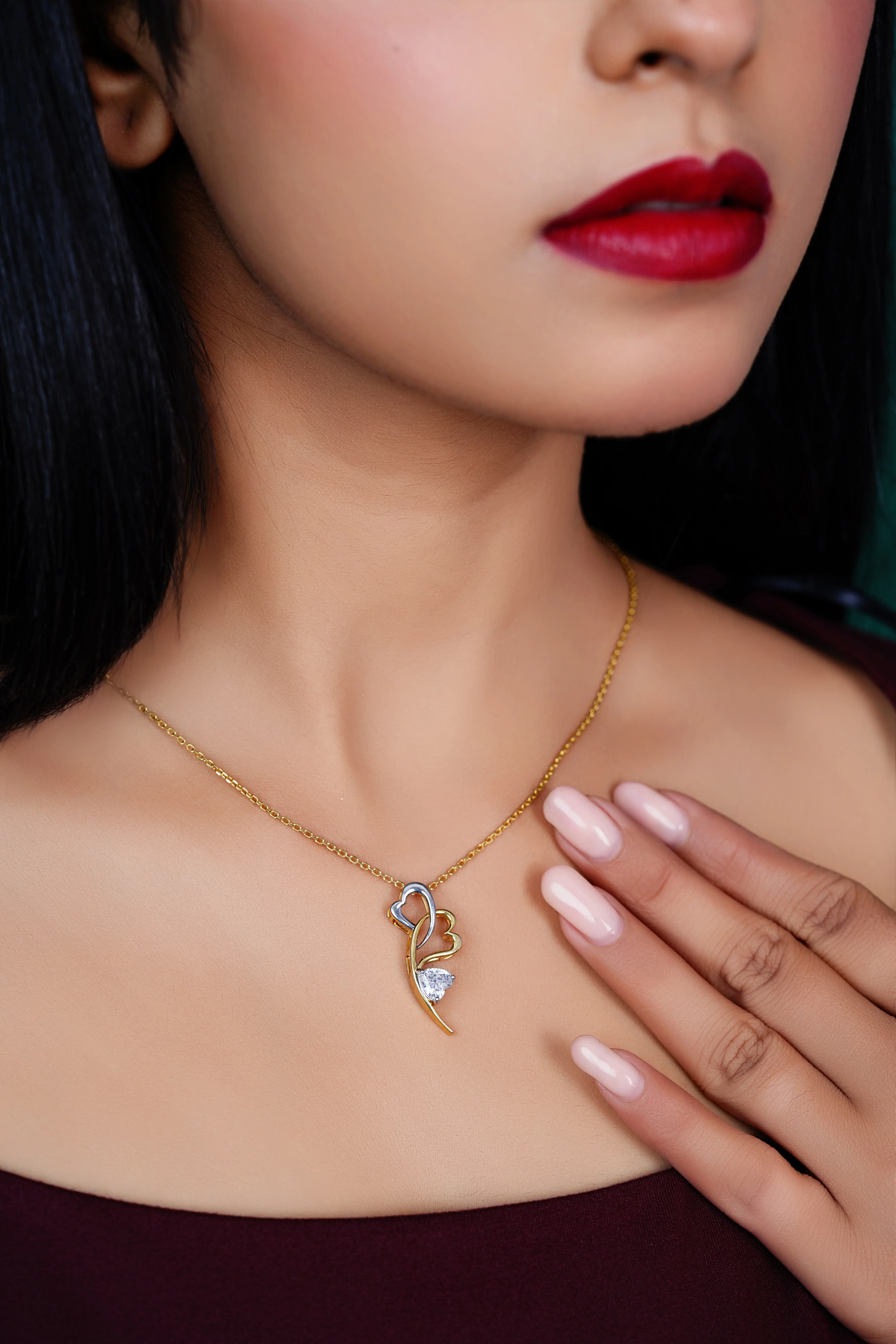 Heartwing Harmony Necklace