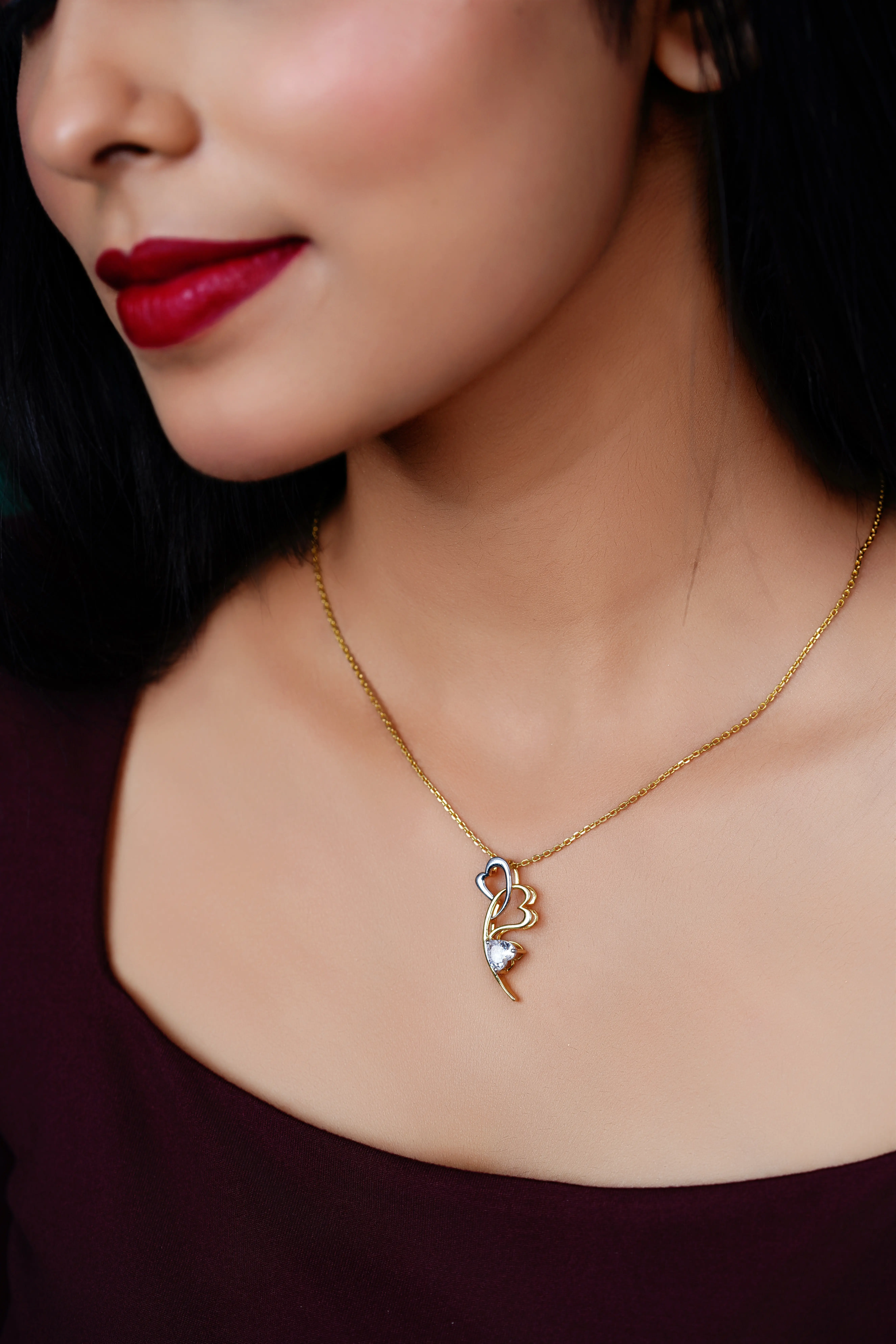 Heartwing Harmony Necklace