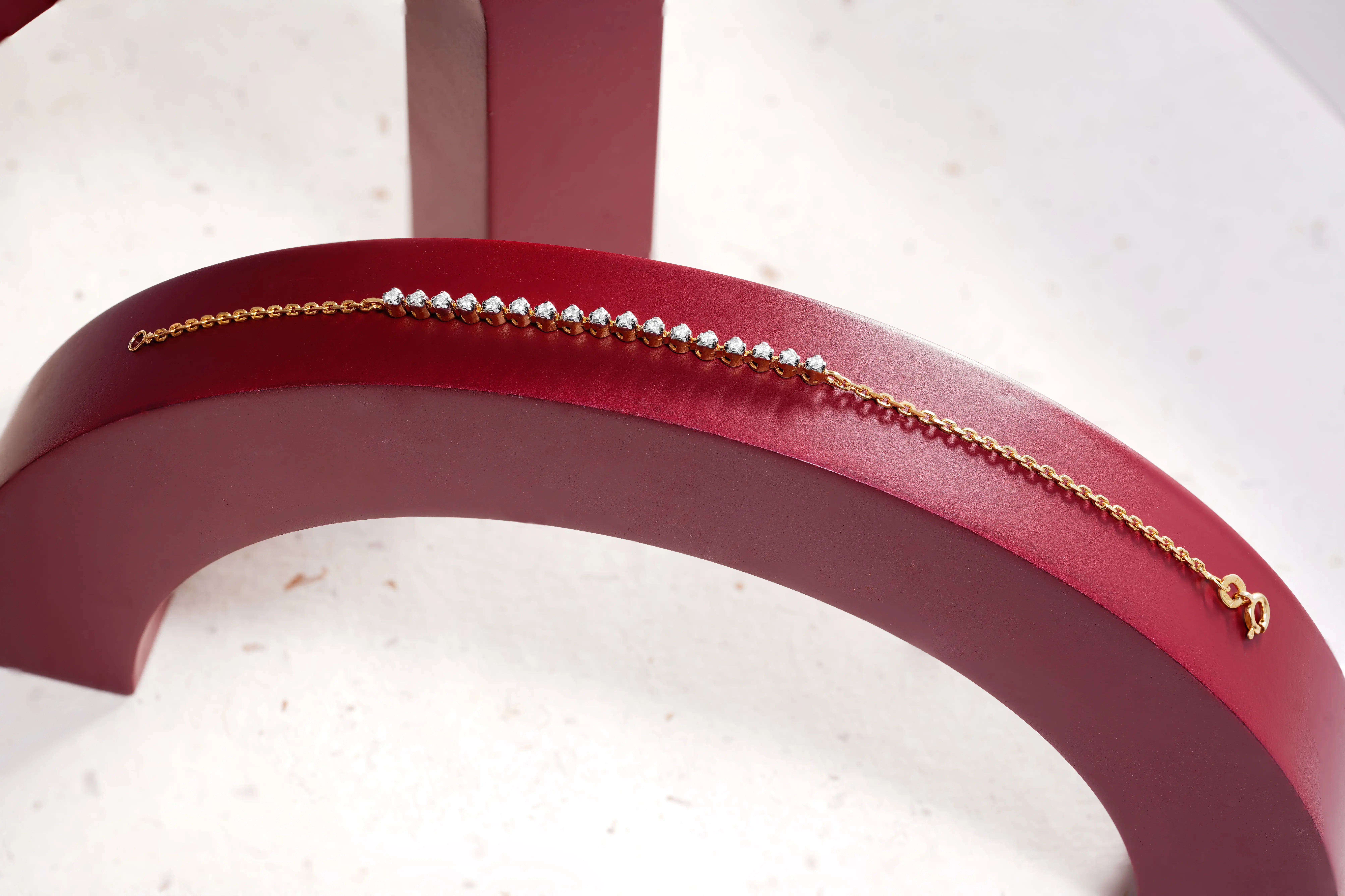 HeartLine Tennis Bracelet