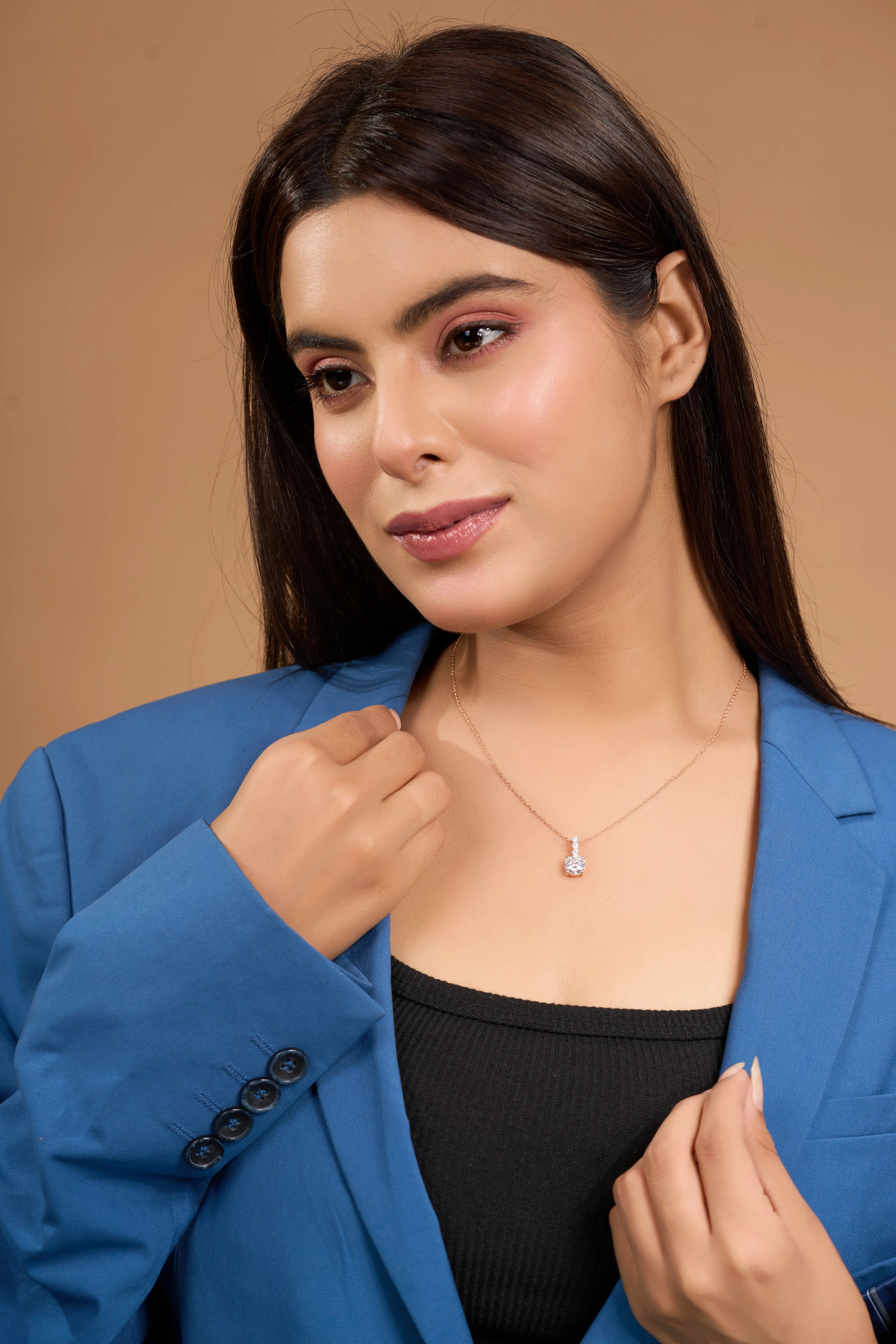 Diamond Dew Drop Pendant