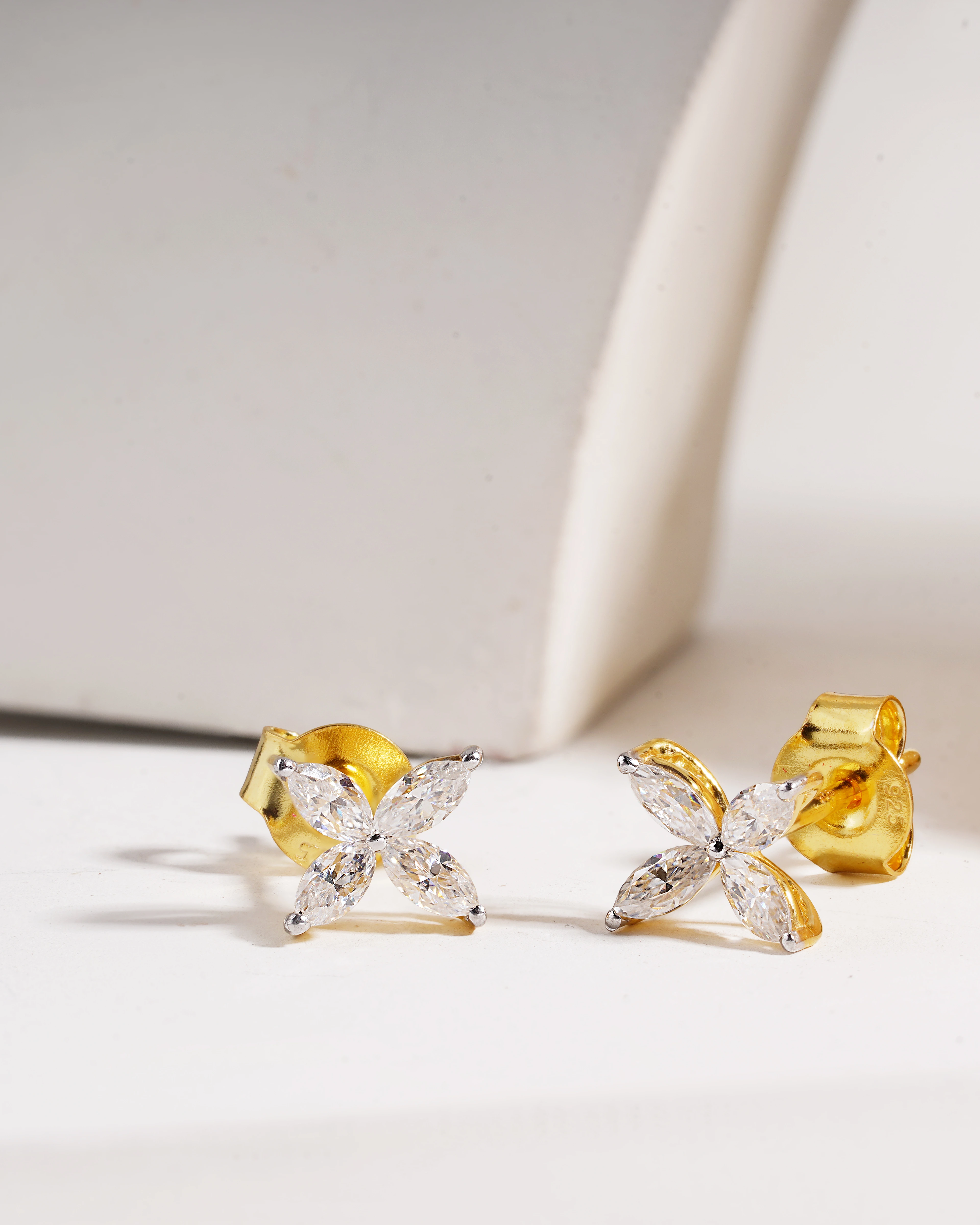 Butterfly Cross Stud