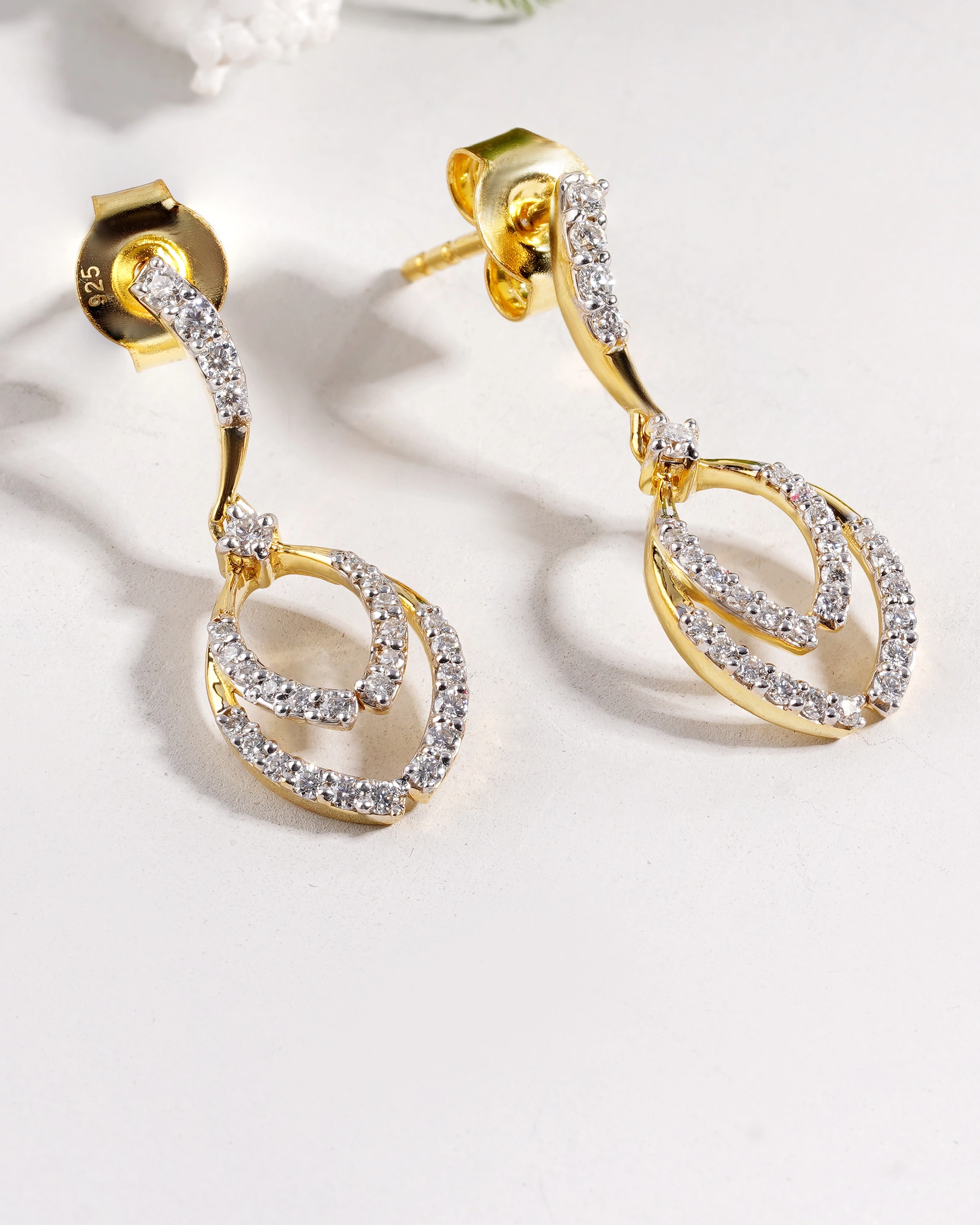 Riwaaz Zari Earrings