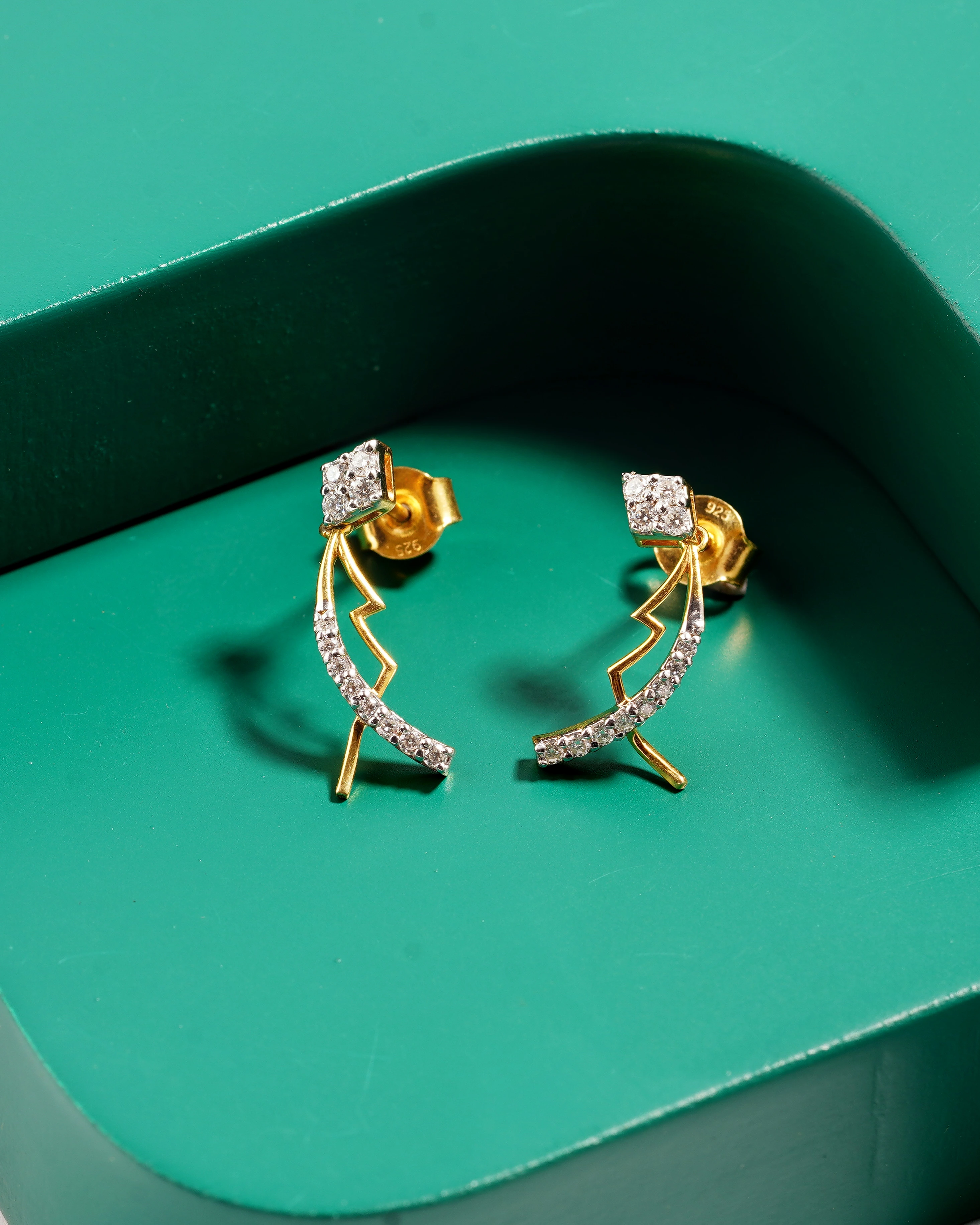 Electric Drape Earrings